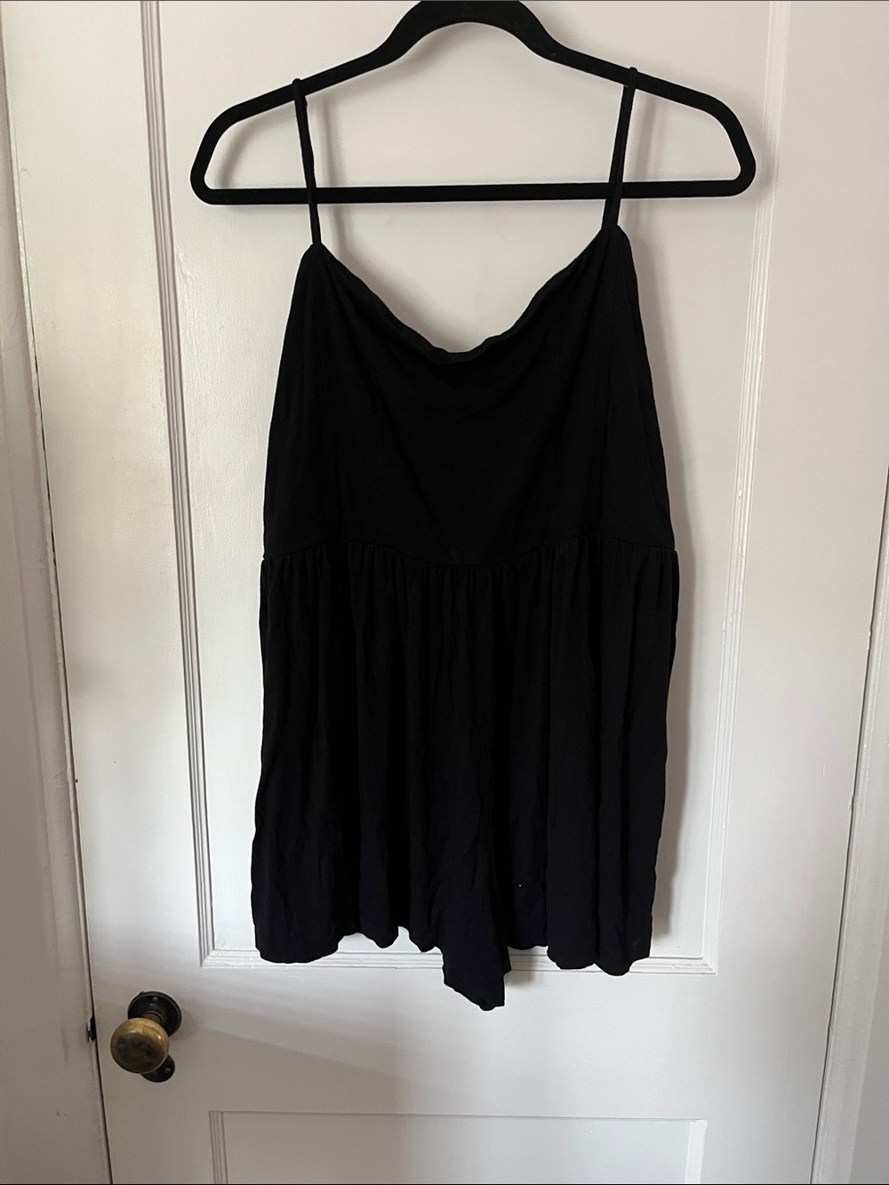 H&M Black Spaghetti-Strap Romper